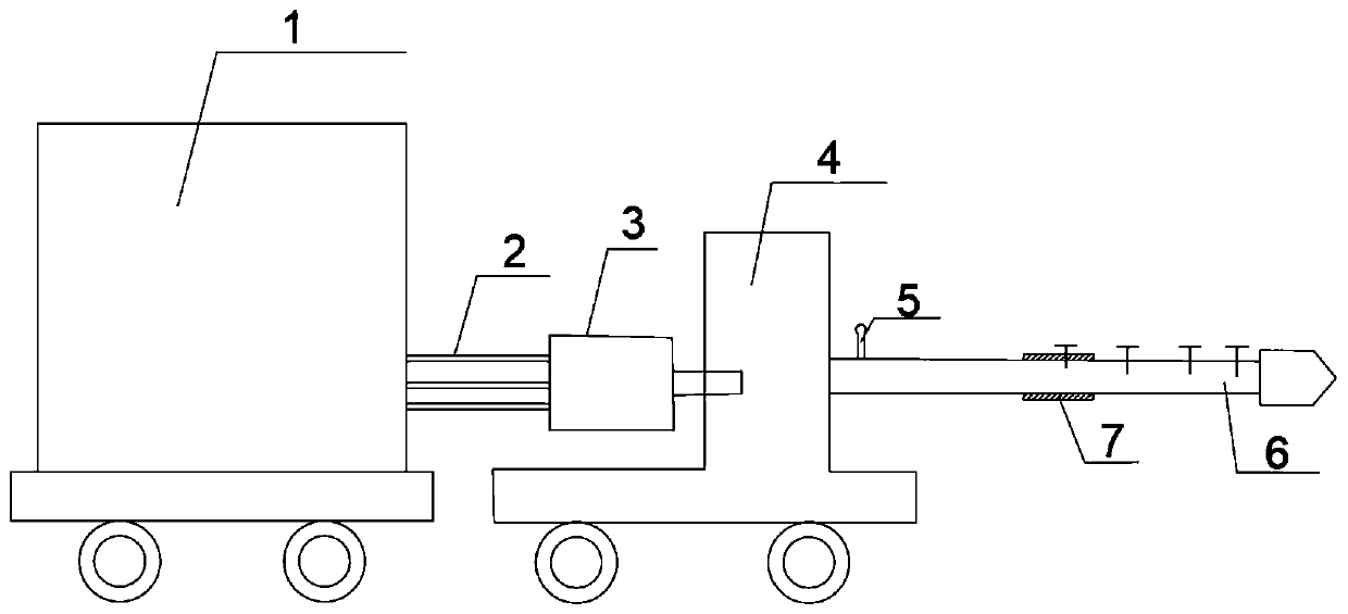 Deep low-permeability high-gas coal seam drilling-cutting-sealing-pressing drilling equipment and method