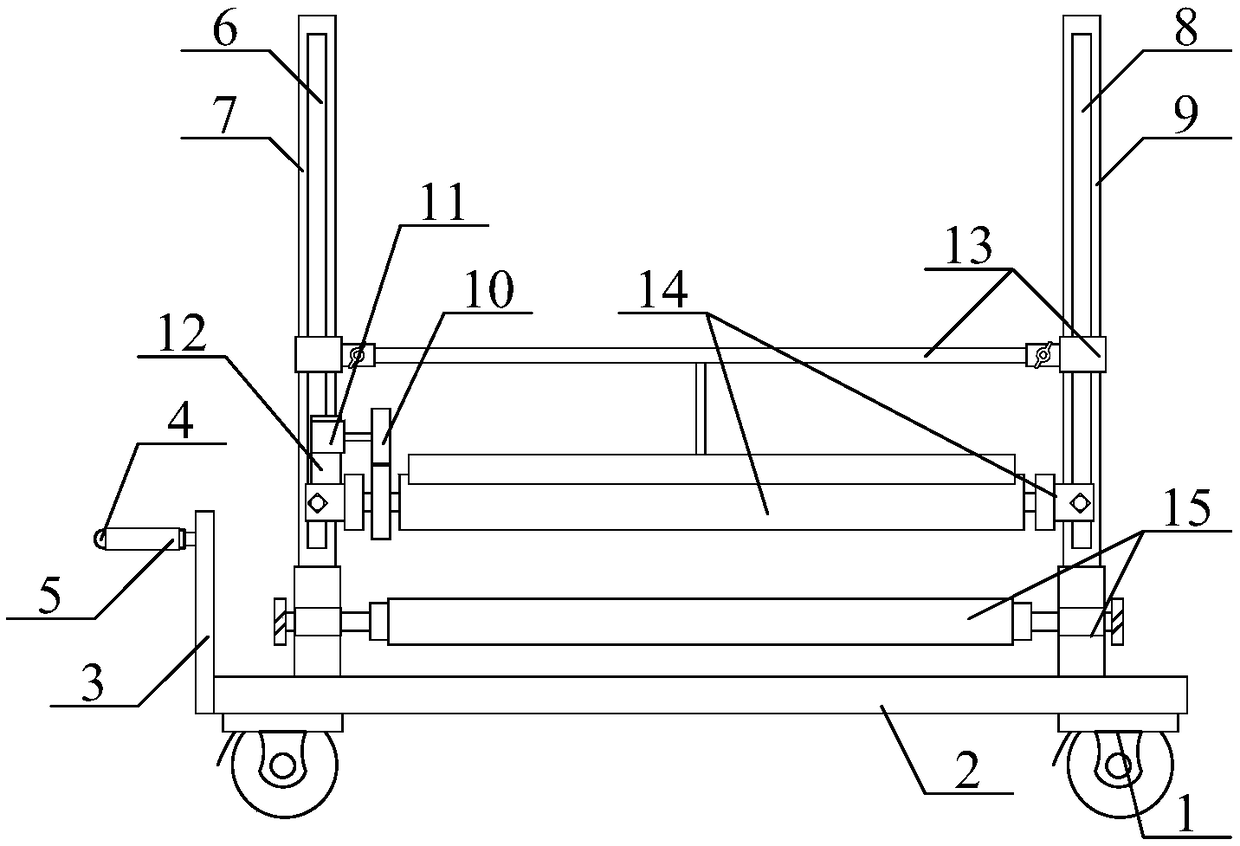 Improved protective film winding equipment