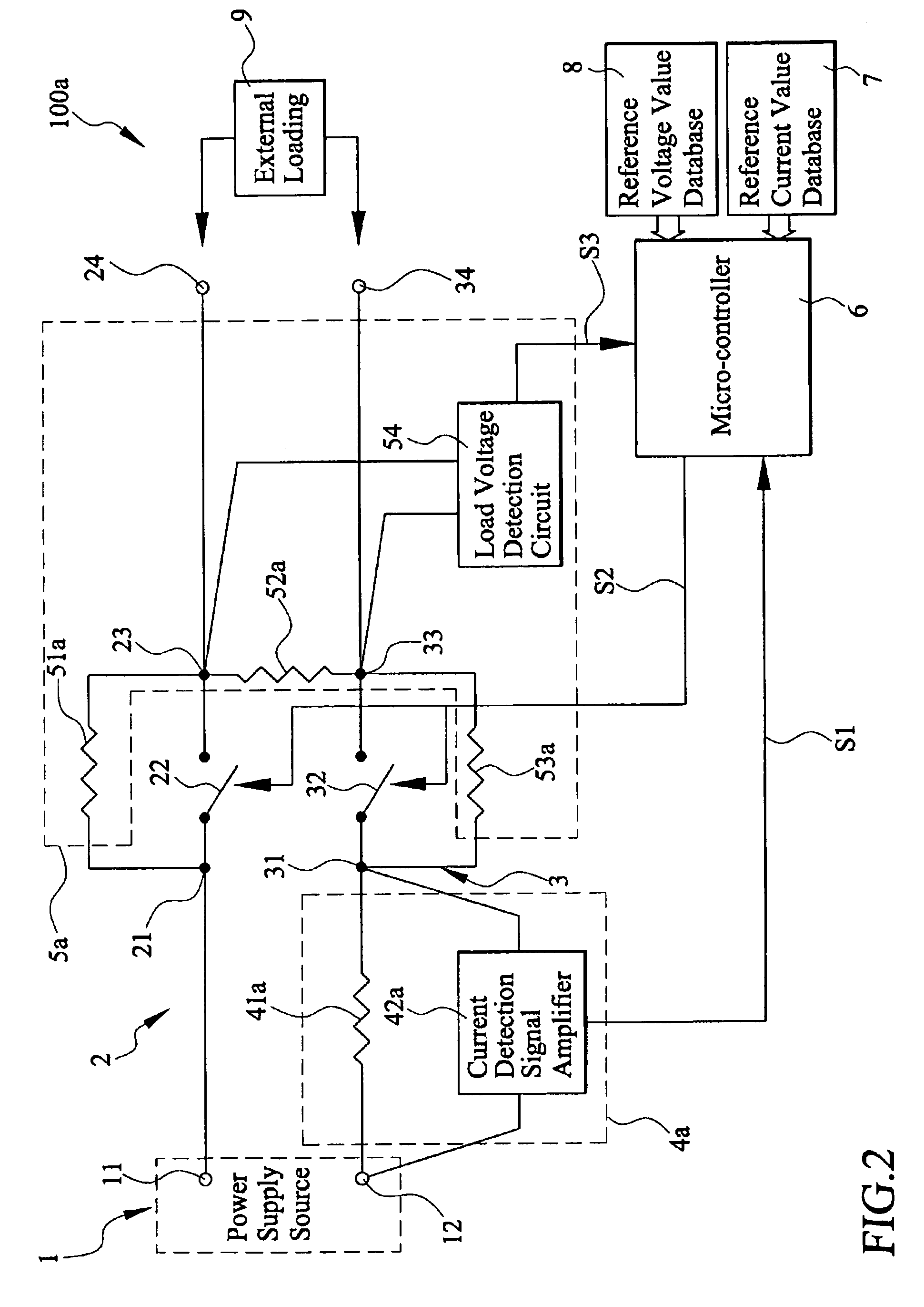 Electrical load status detection and control device