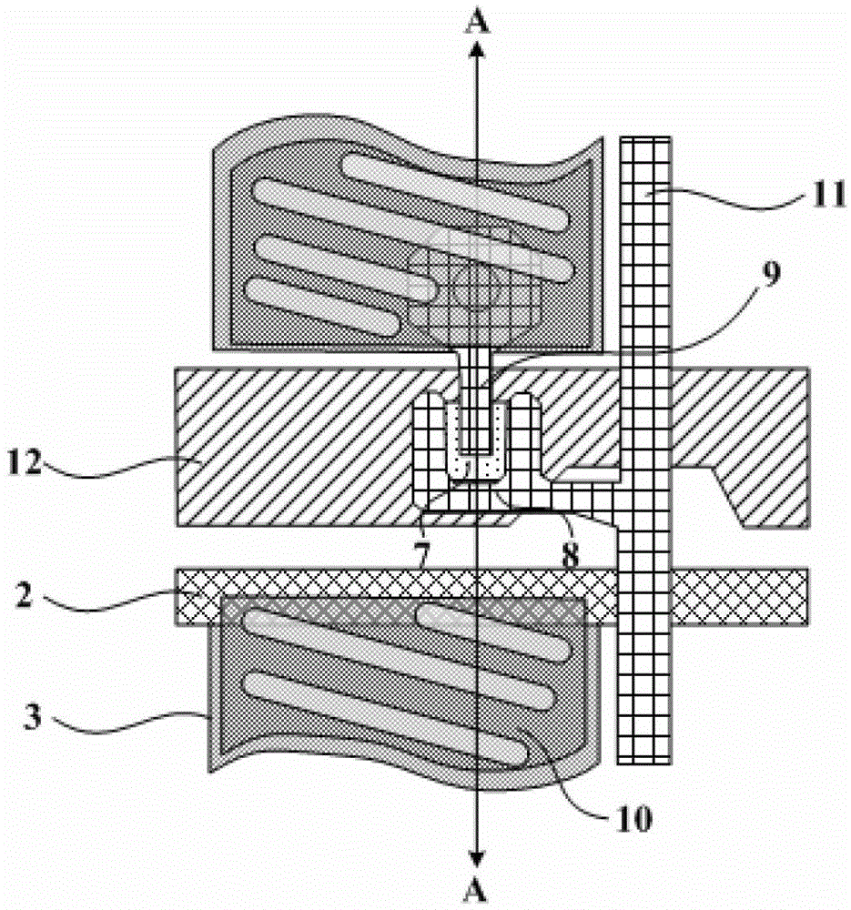 Array substrate, display device, and method for manufacturing the array substrate