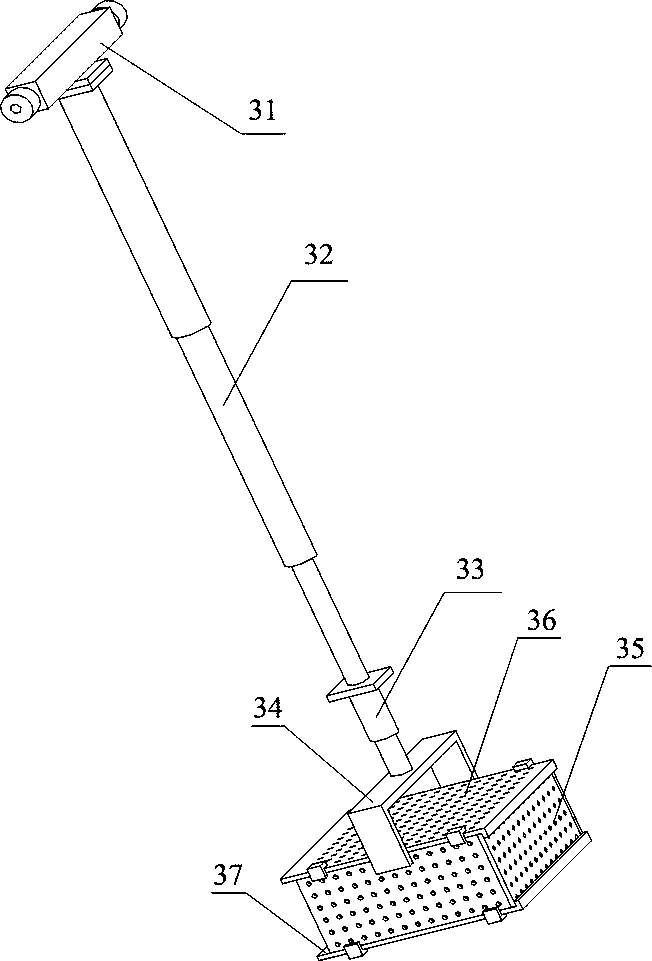 Recycling and processing device for connecting nuts of railway sleepers