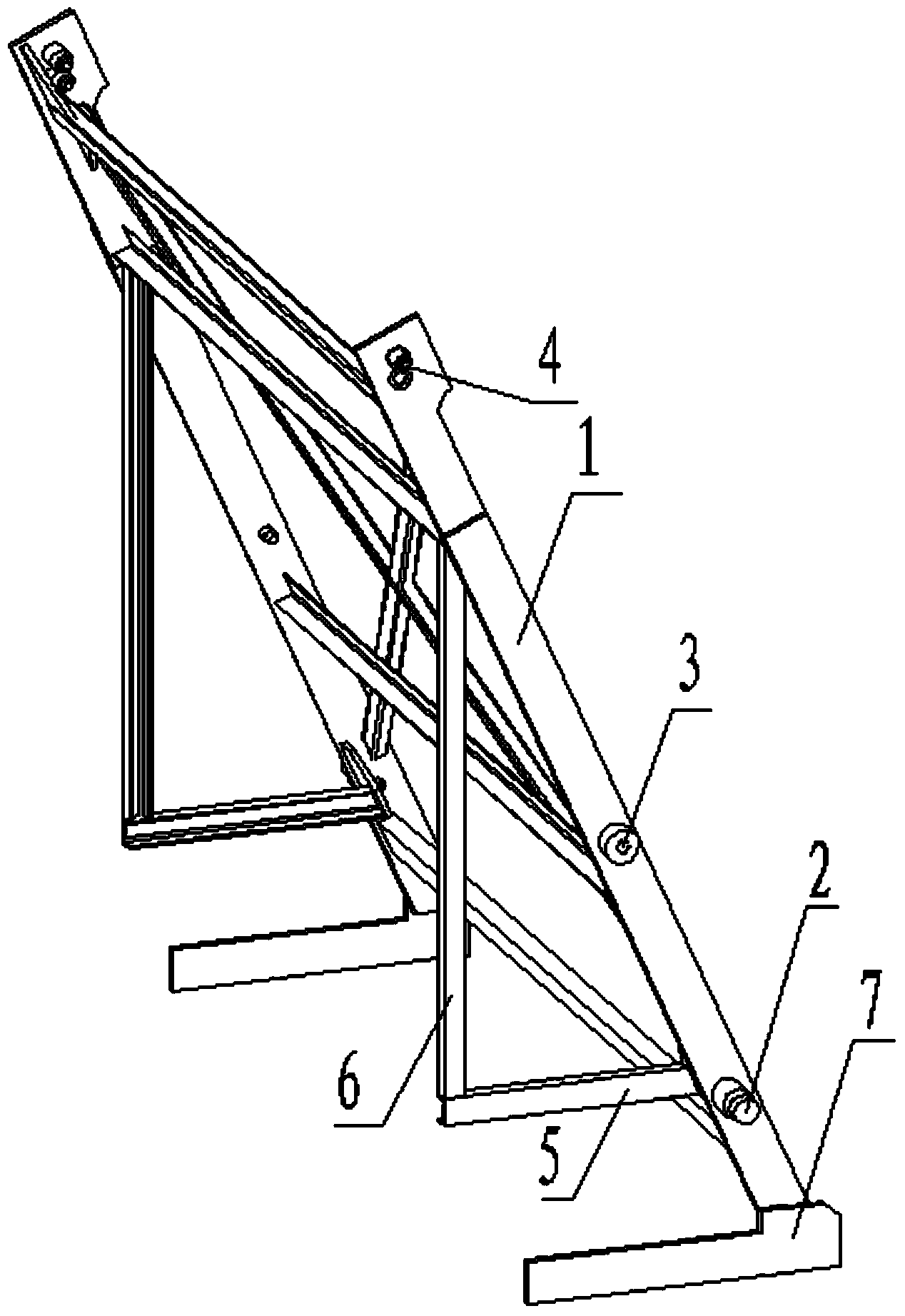 Compartment suspension loop mold