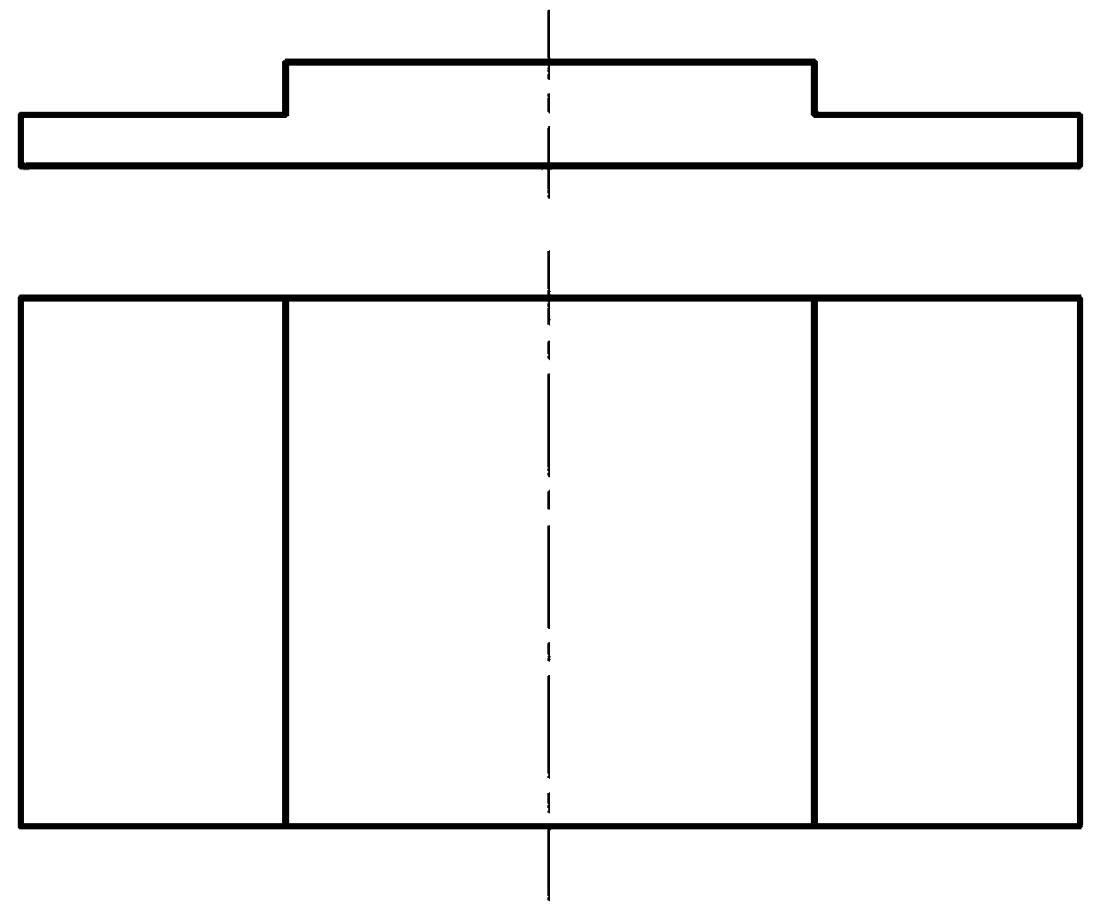 A laser shock device that can automatically replace the glass constrained layer