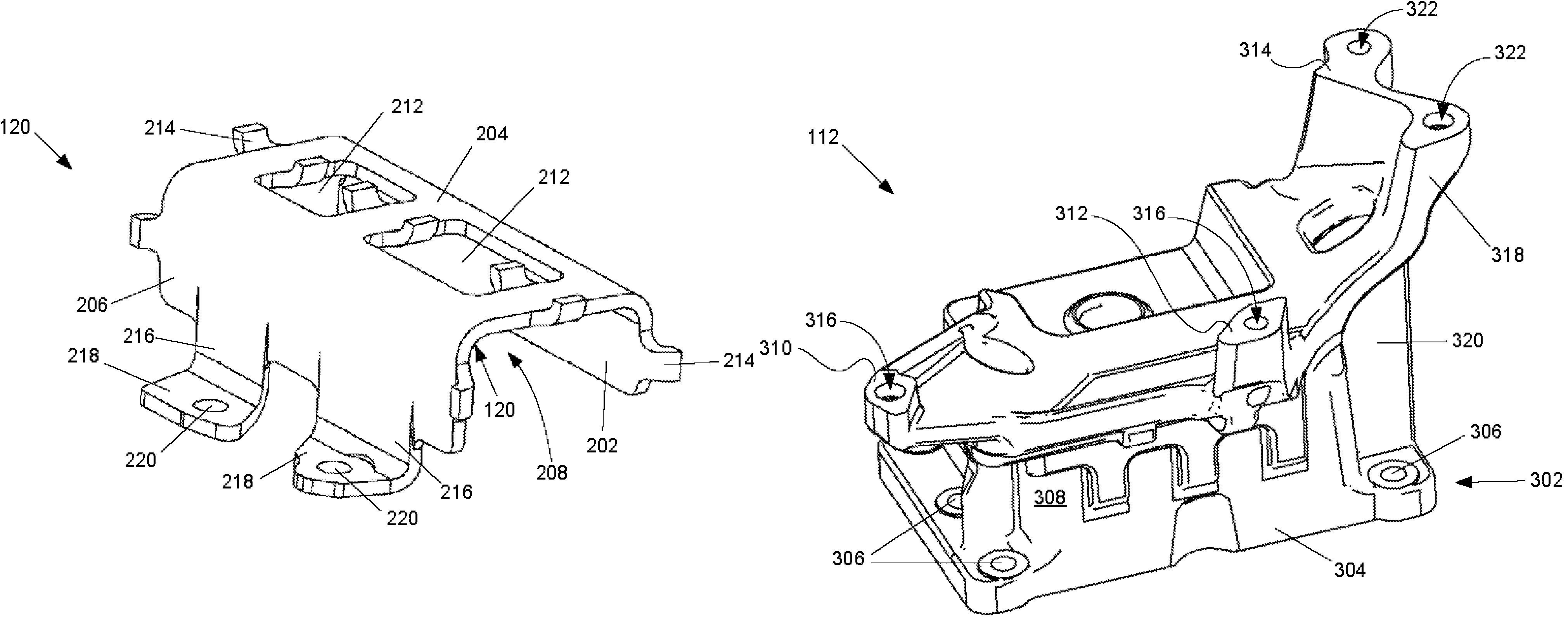 Compound bracket system