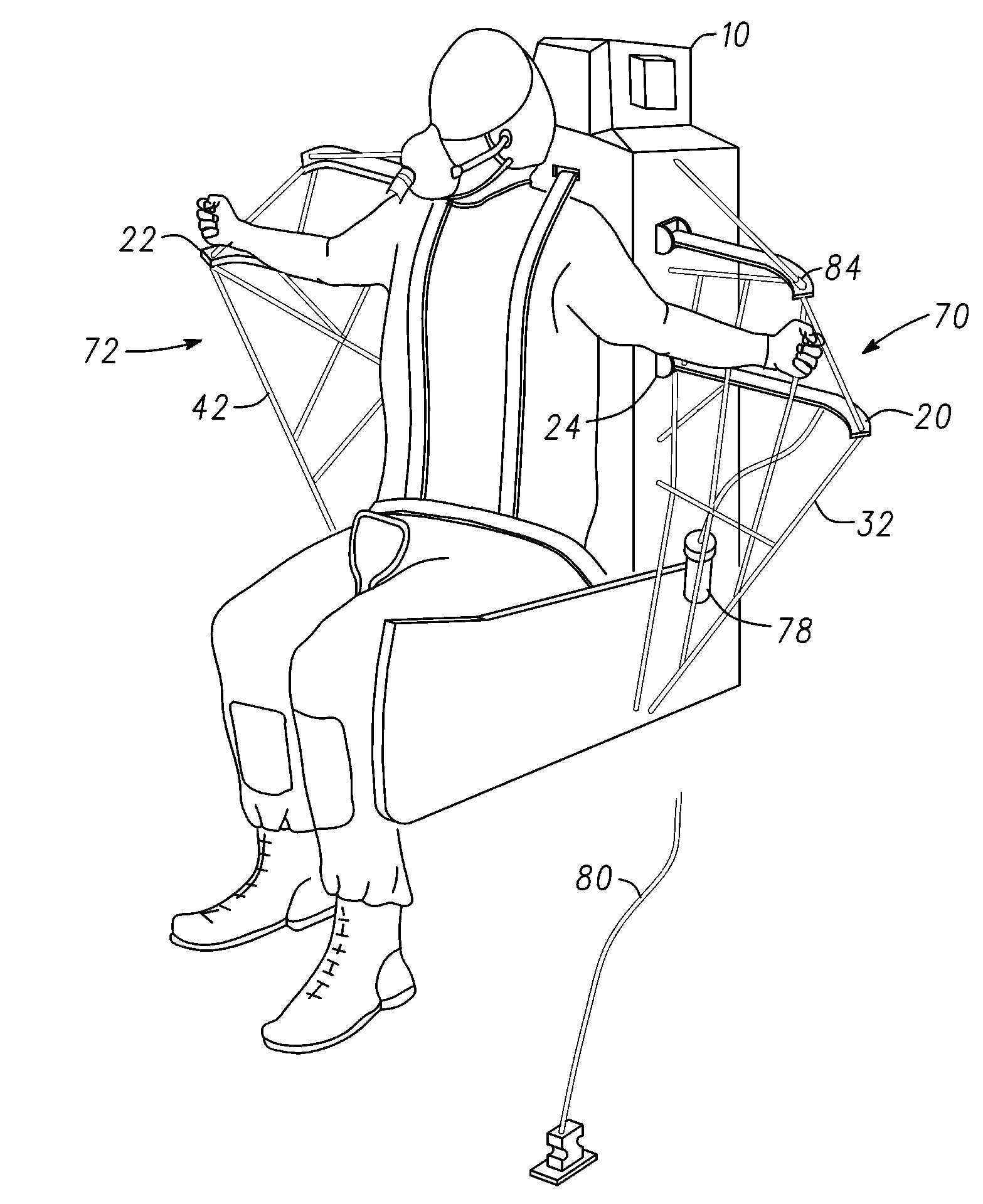 Passive ejection seat arm flail restraint apparatus and method