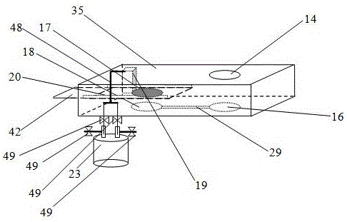 Automatic portable paper-based micro-fluidic photoelectric detection device and method of pesticide residue