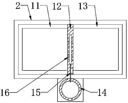 Combined flower shelf for domestic use