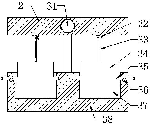 Combined flower shelf for domestic use