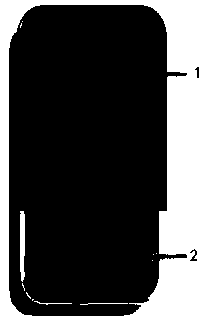 Nylon copper plating film and preparation method thereof