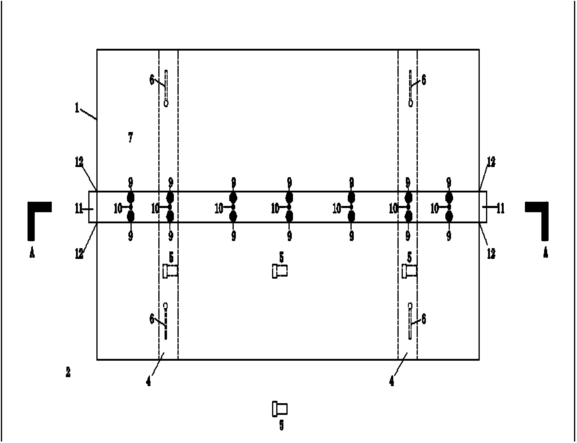 Physical simulation testing system and method for influences of mine earthquake on coal mine underground reservoir