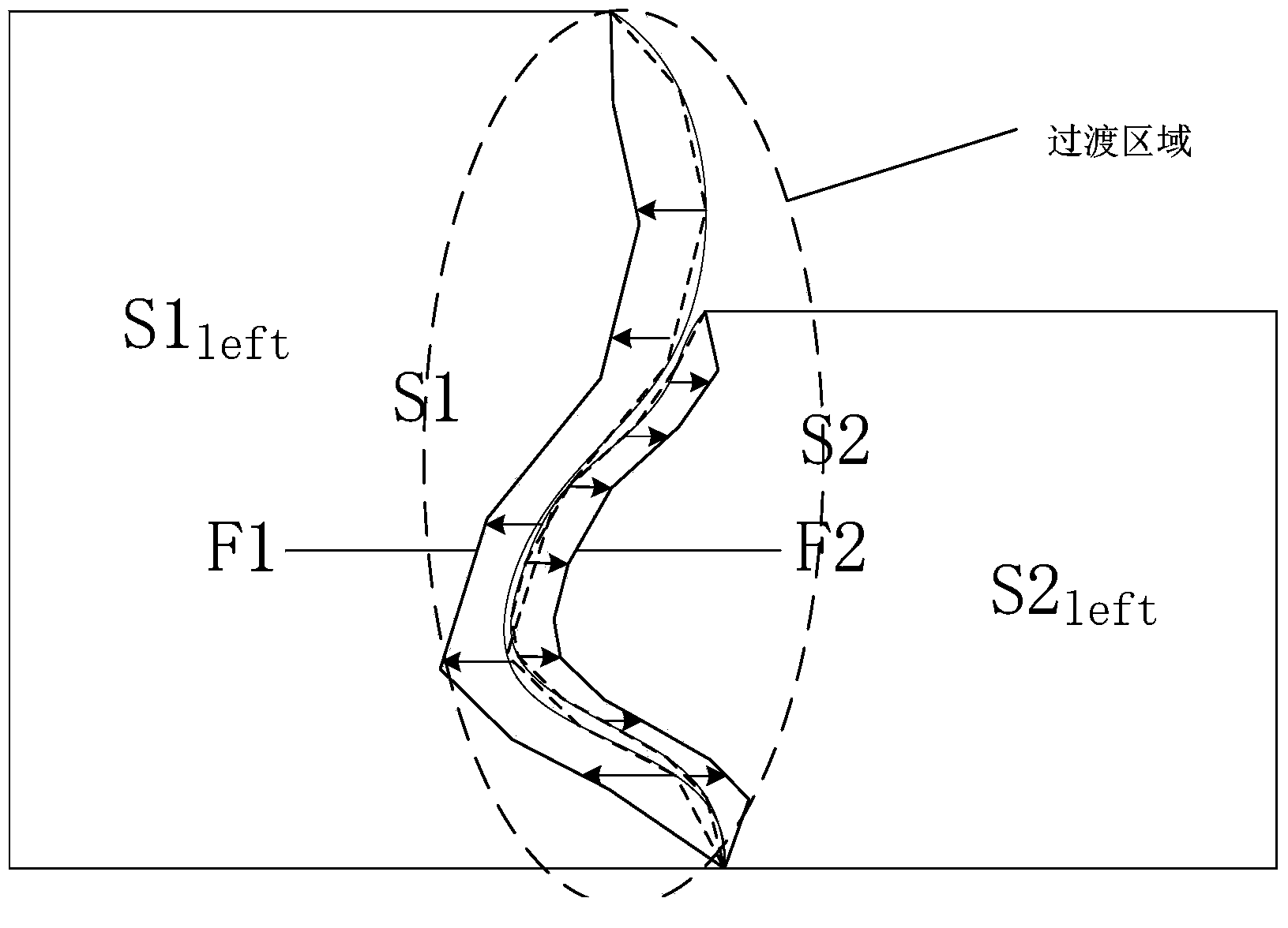 Spline surface processing method applied to fusion reactor neutron transport computation and based on equipotential surface