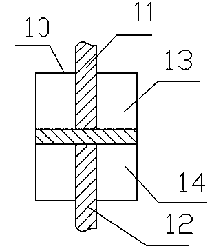 Milling machine ascending and descending locking device