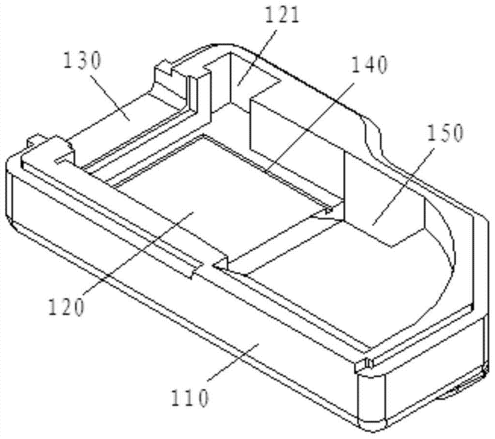 A lower air duct plate, air duct assembly and refrigerator