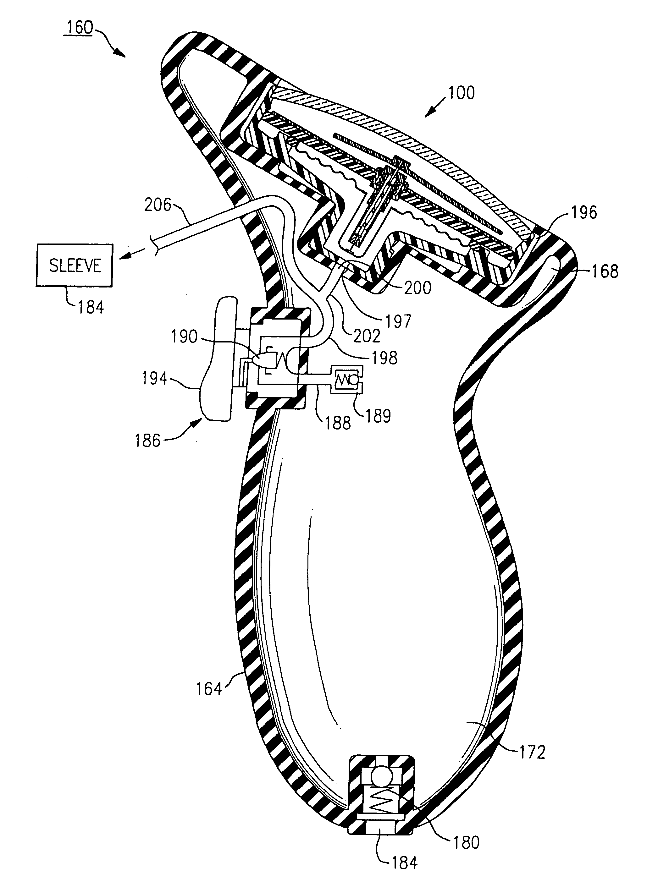 Shock resistant blood pressure measuring apparatus