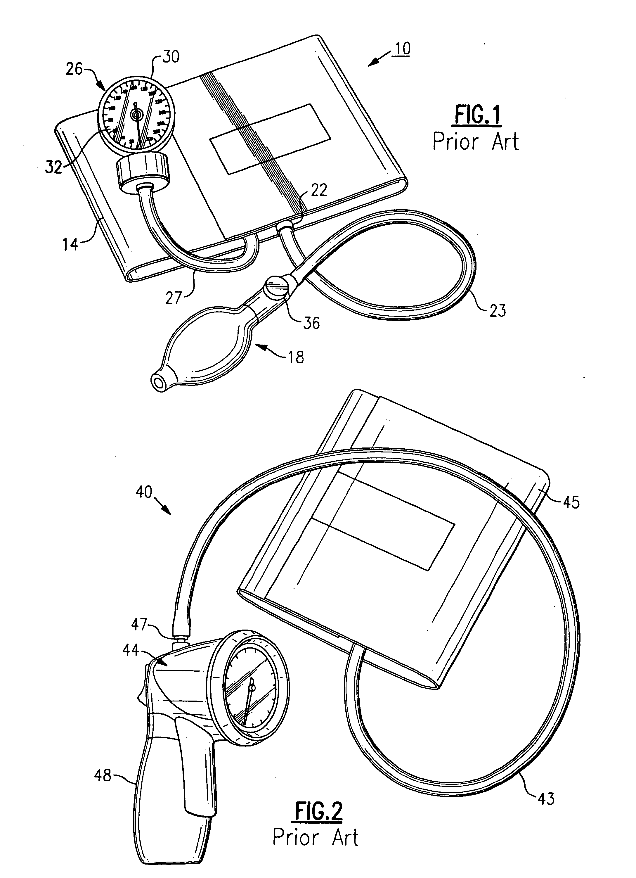 Shock resistant blood pressure measuring apparatus