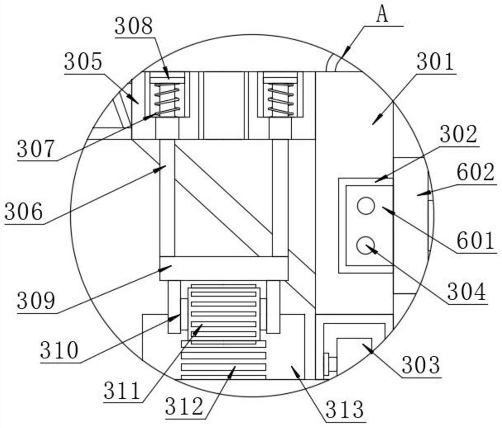 Annular platform for bridge laying column construction and construction method