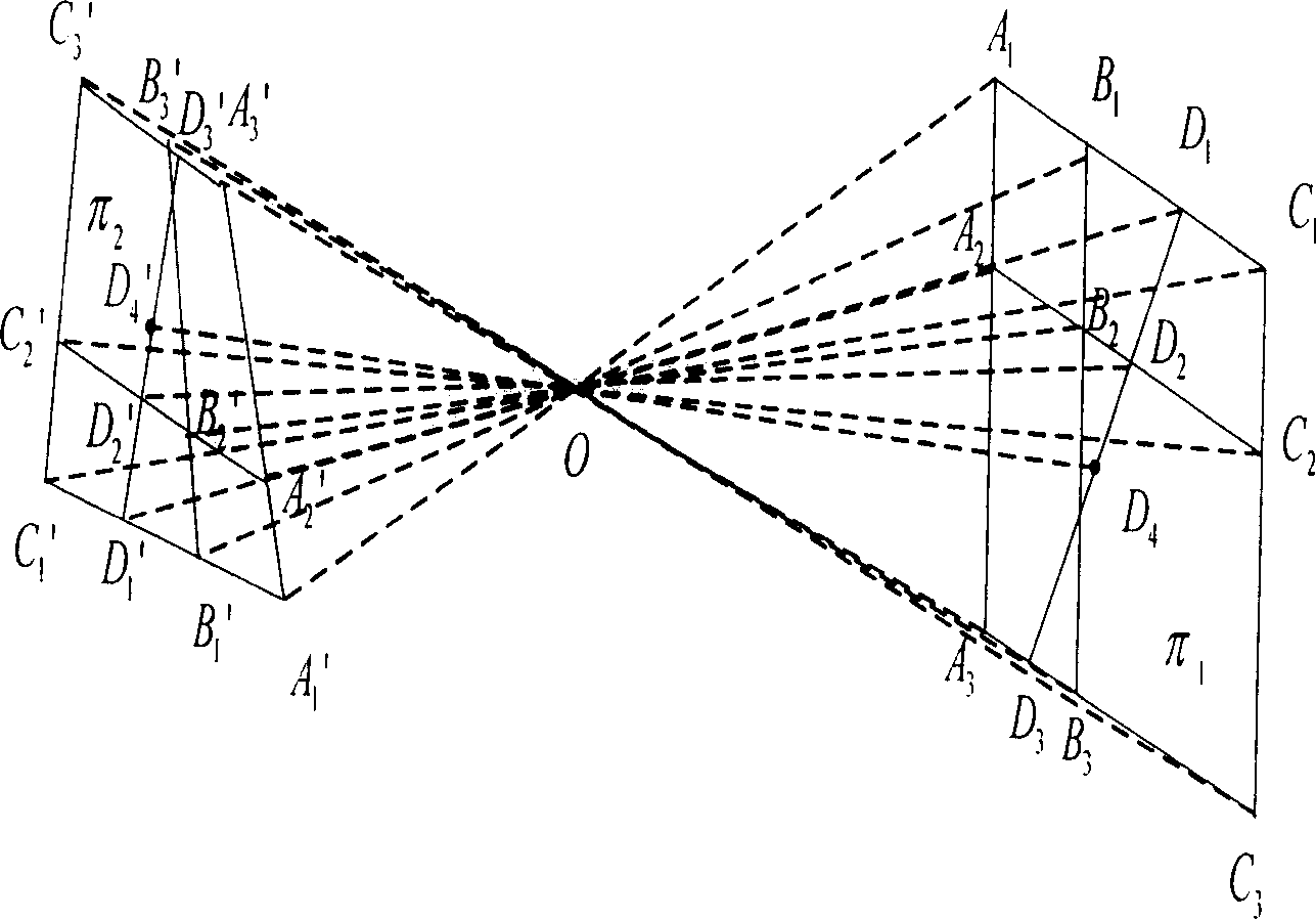 Method for calibrating structure optical vision sensor