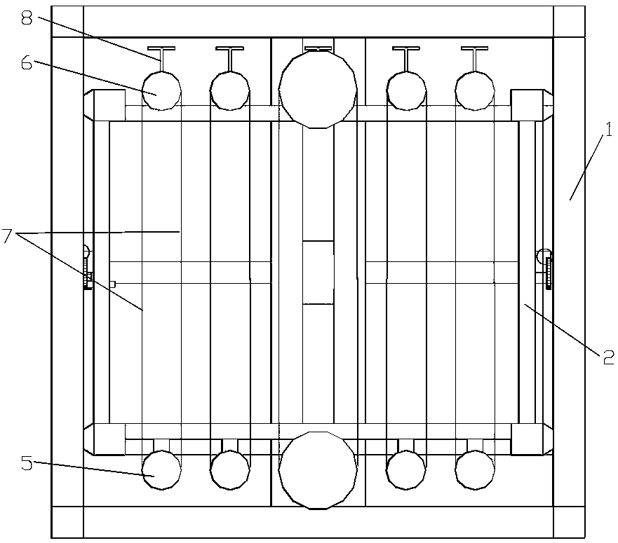 Cutting device for dual-mode self-insulation building block production line