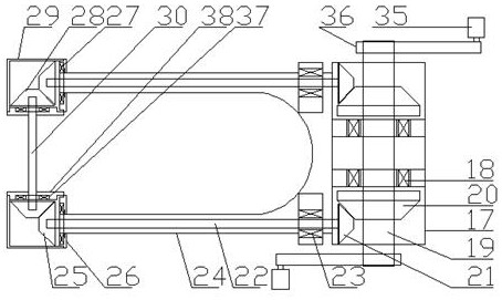 Soft bearing type folding bicycle