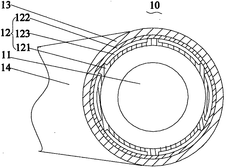 Water-cooling cutting motor installed in rocker of low seam mining machine