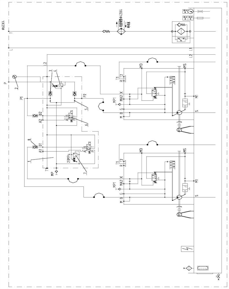 Large anchor and mooring machine pump station lightweight composite general valve group