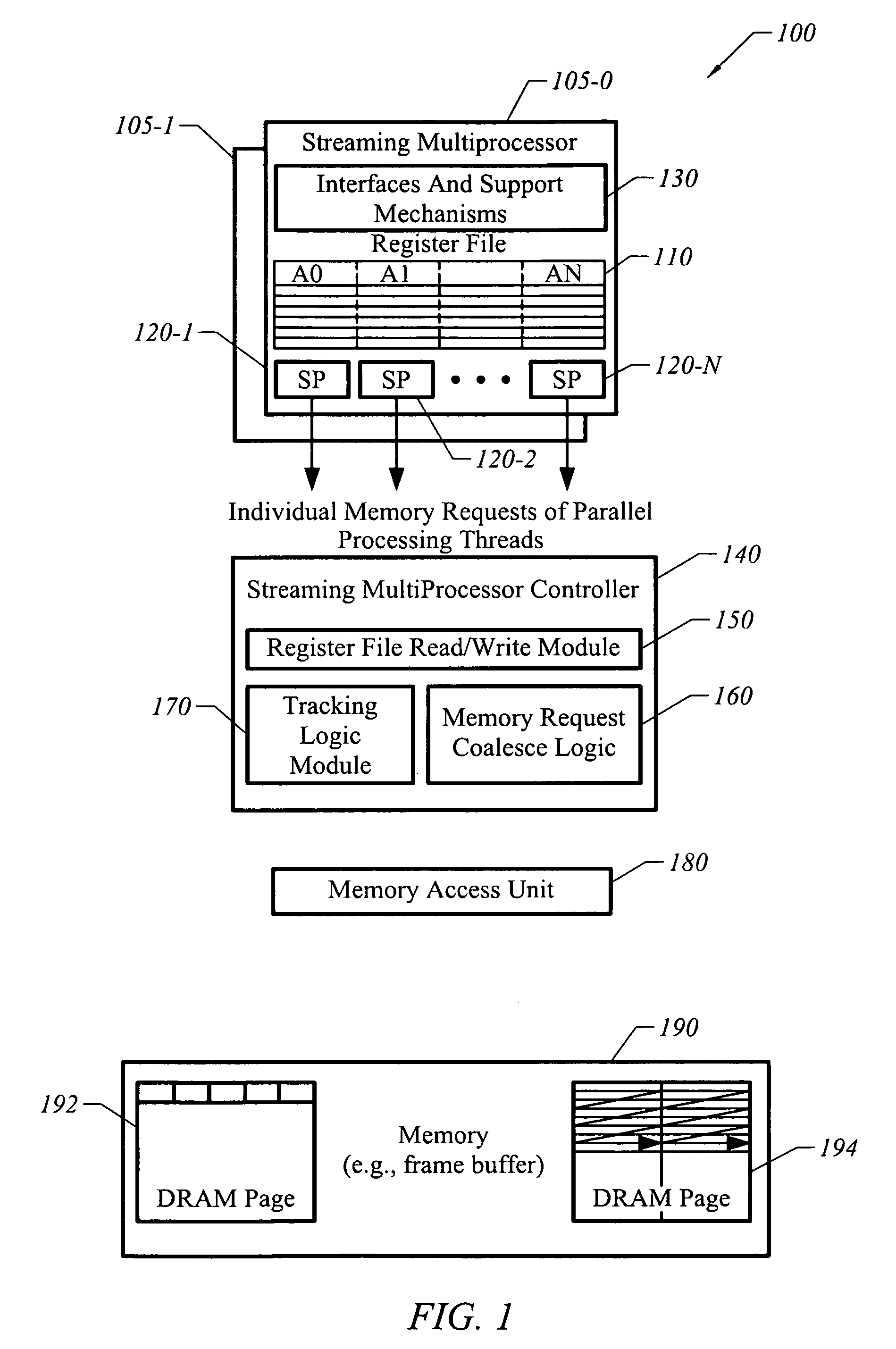 Apparatus, system, and method for coalescing parallel memory requests