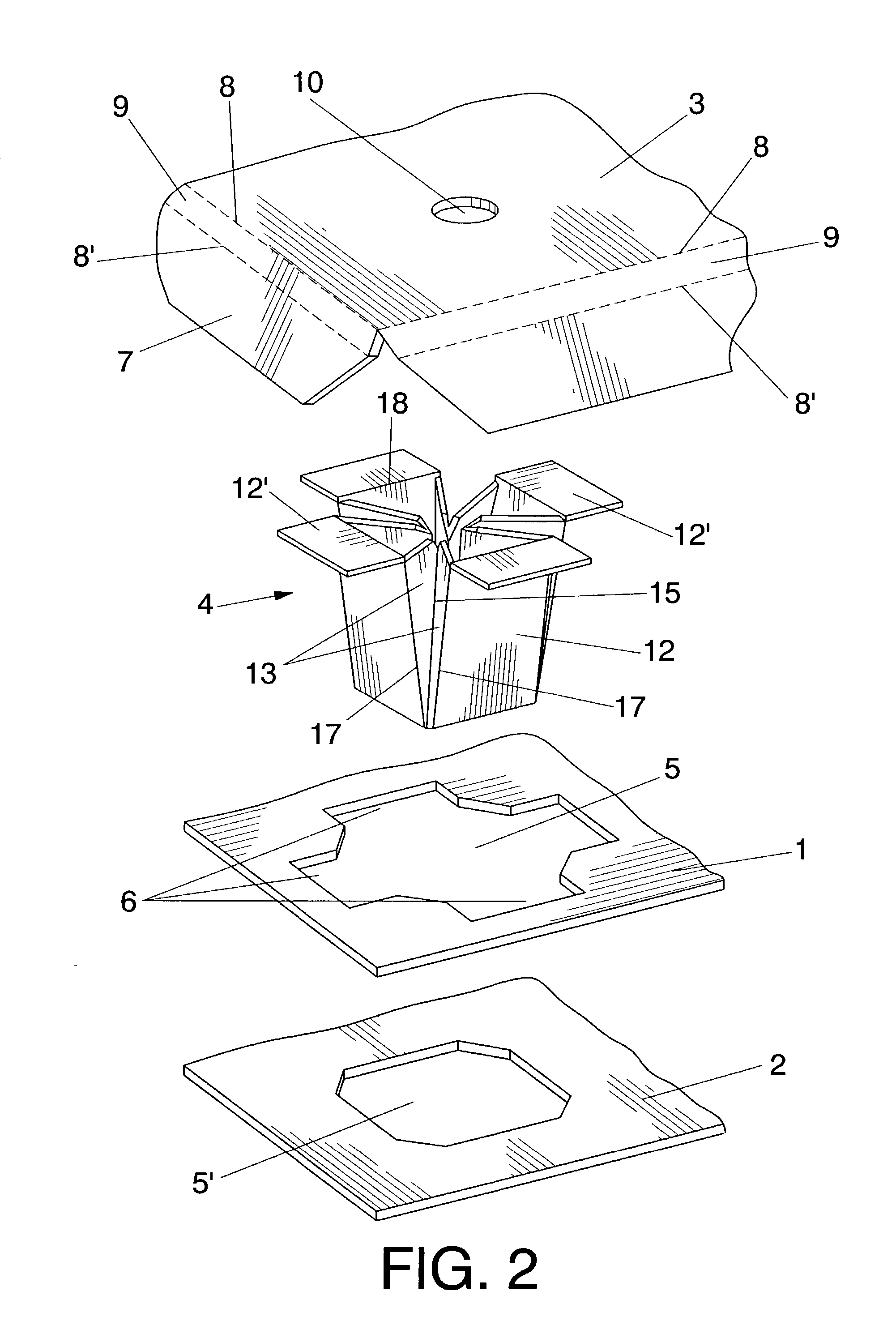 Cardboard pallet