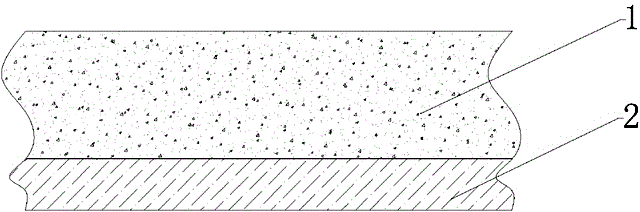 Inorganic fiber heat-insulation layer protection surface layer and spraying method thereof