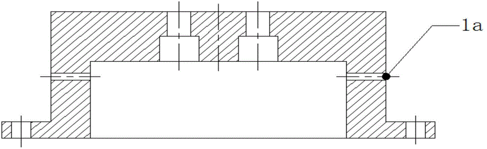 Piston type testing device for squeezing flow dynamic characteristics of magnetorheological fluid