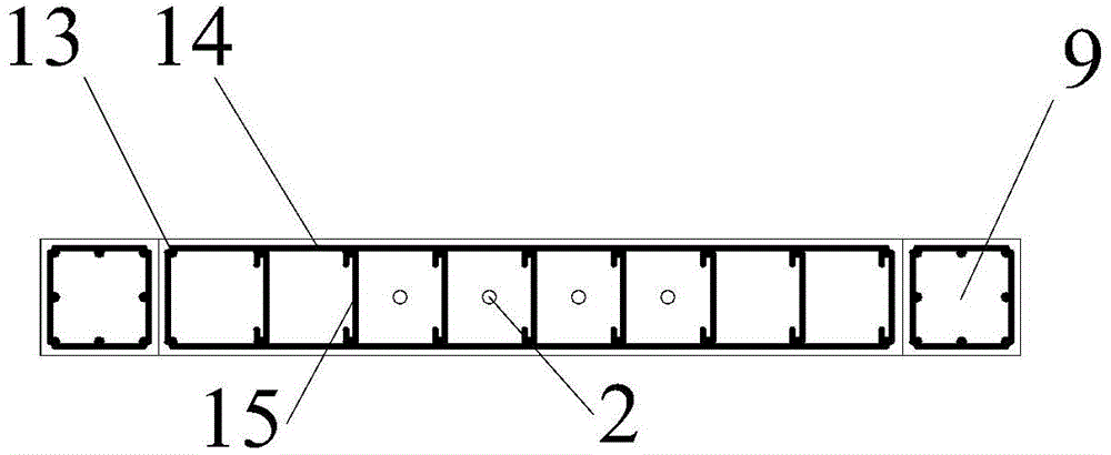 Swing infilled wall frame structure with high shock resistance