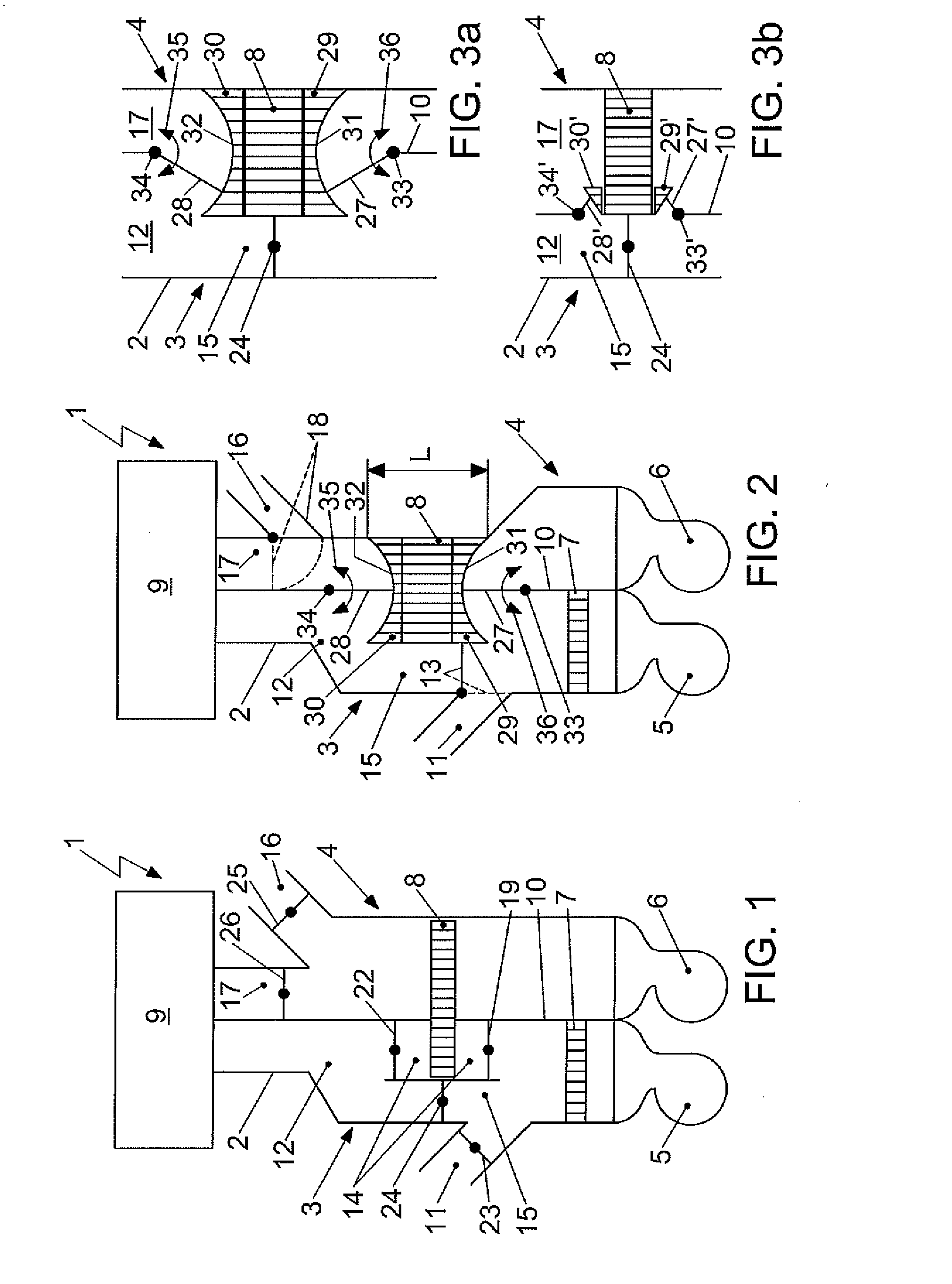 Heat exchanger arrangement and air conditioning system of a motor vehicle