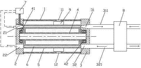 Gas wave refrigerator