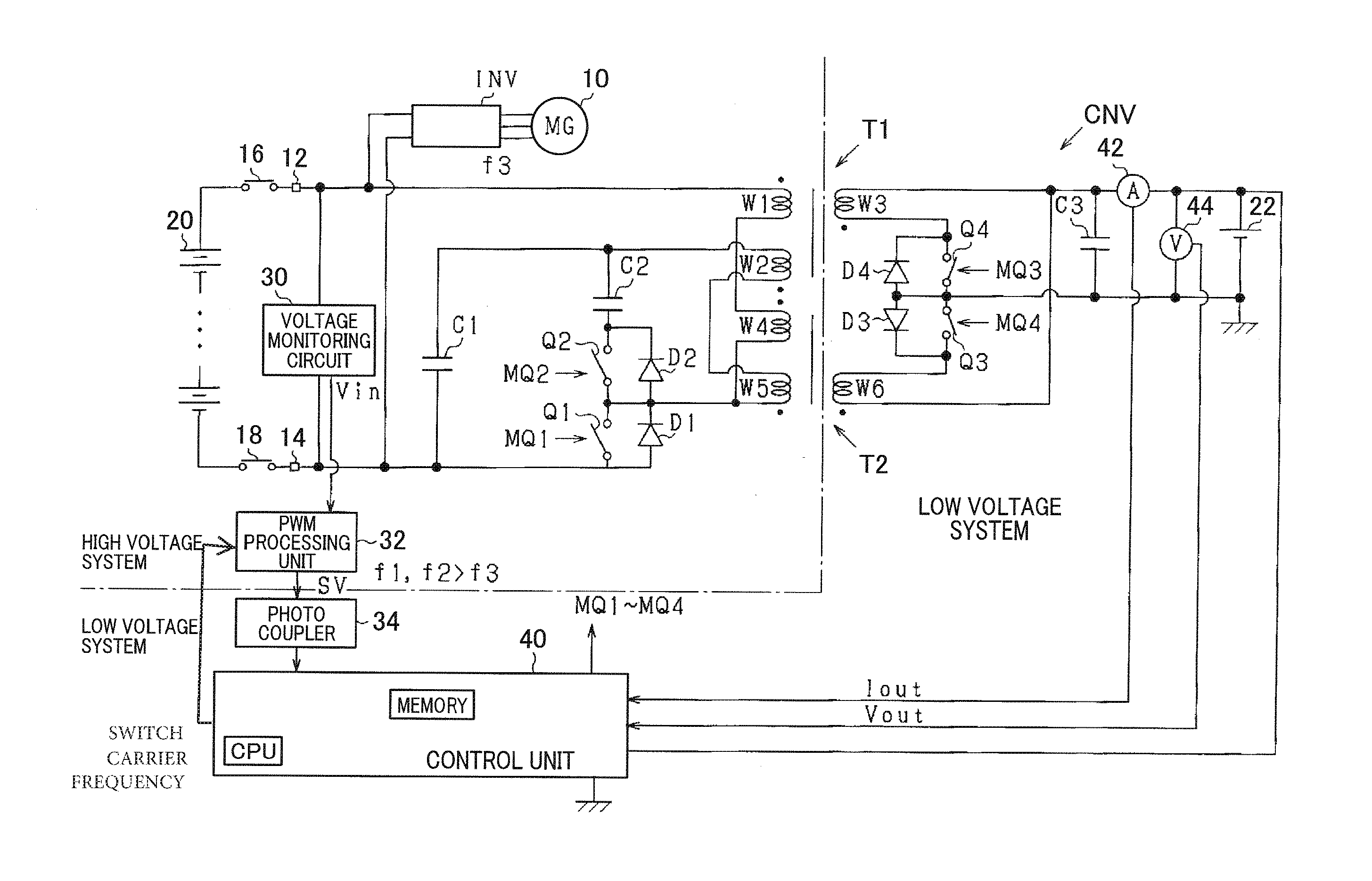 Control apparatus for DC-DC converter