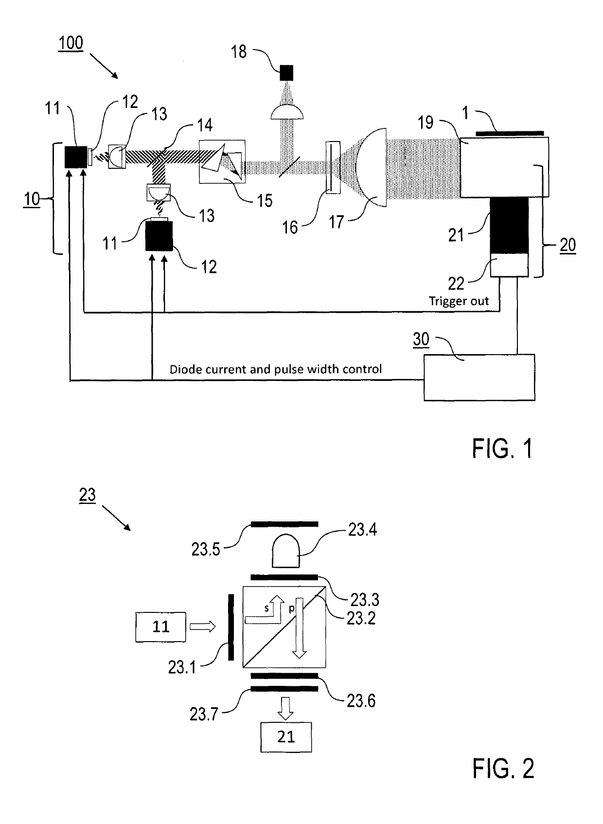 Emission lifetime measuring method and apparatus for measuring a mean lifetime of electronically excited states