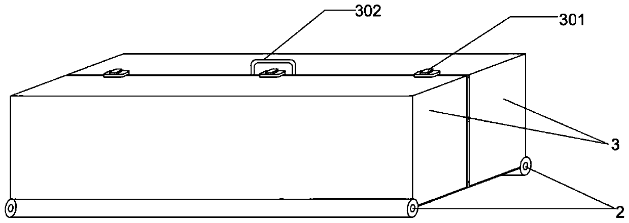 Rat caudal vein blood sampling device