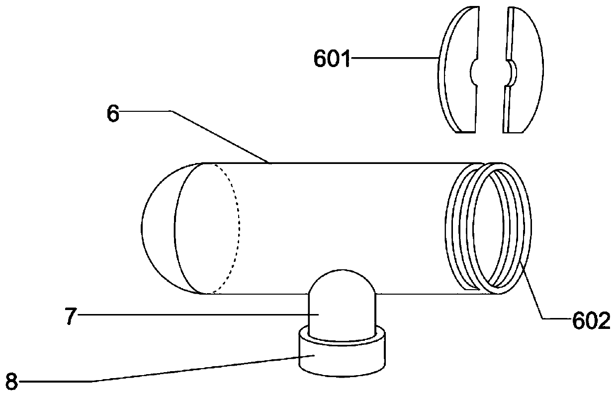 Rat caudal vein blood sampling device