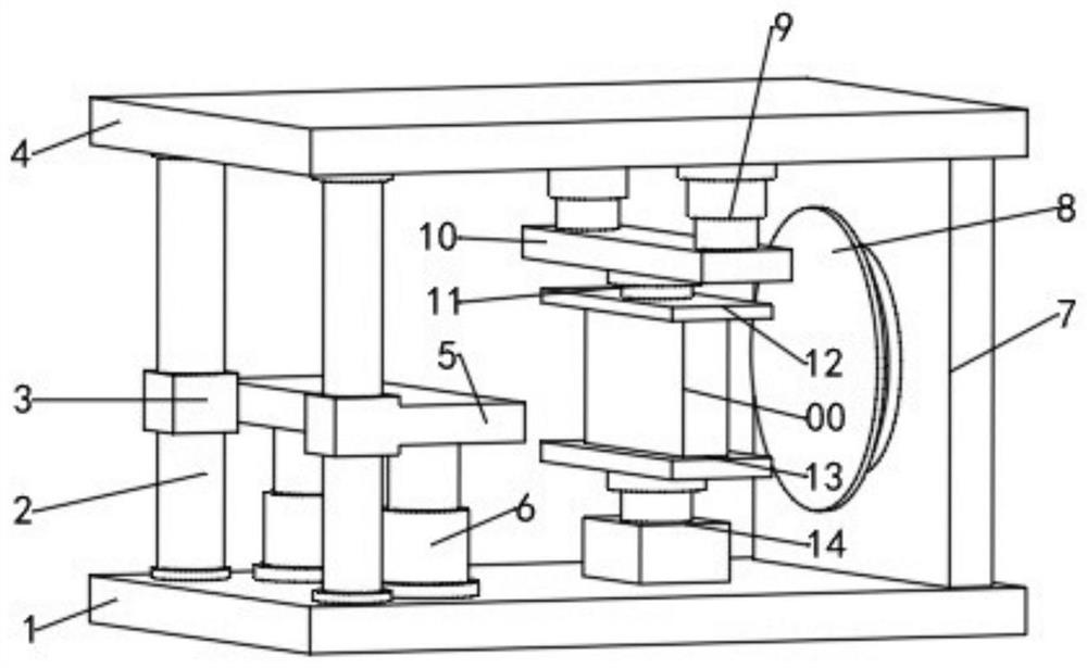 Small plate spraying device