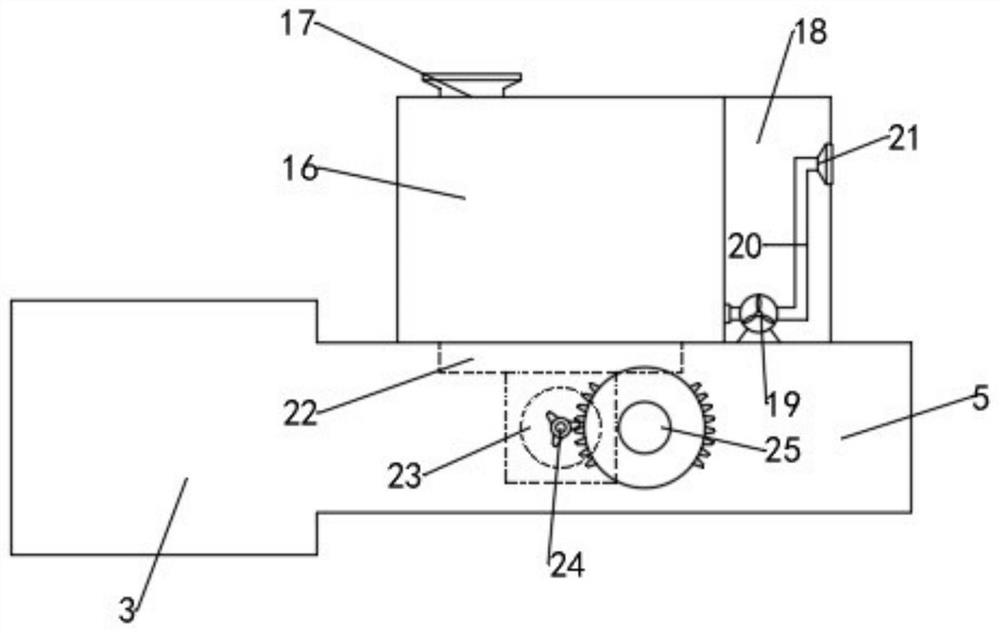 Small plate spraying device