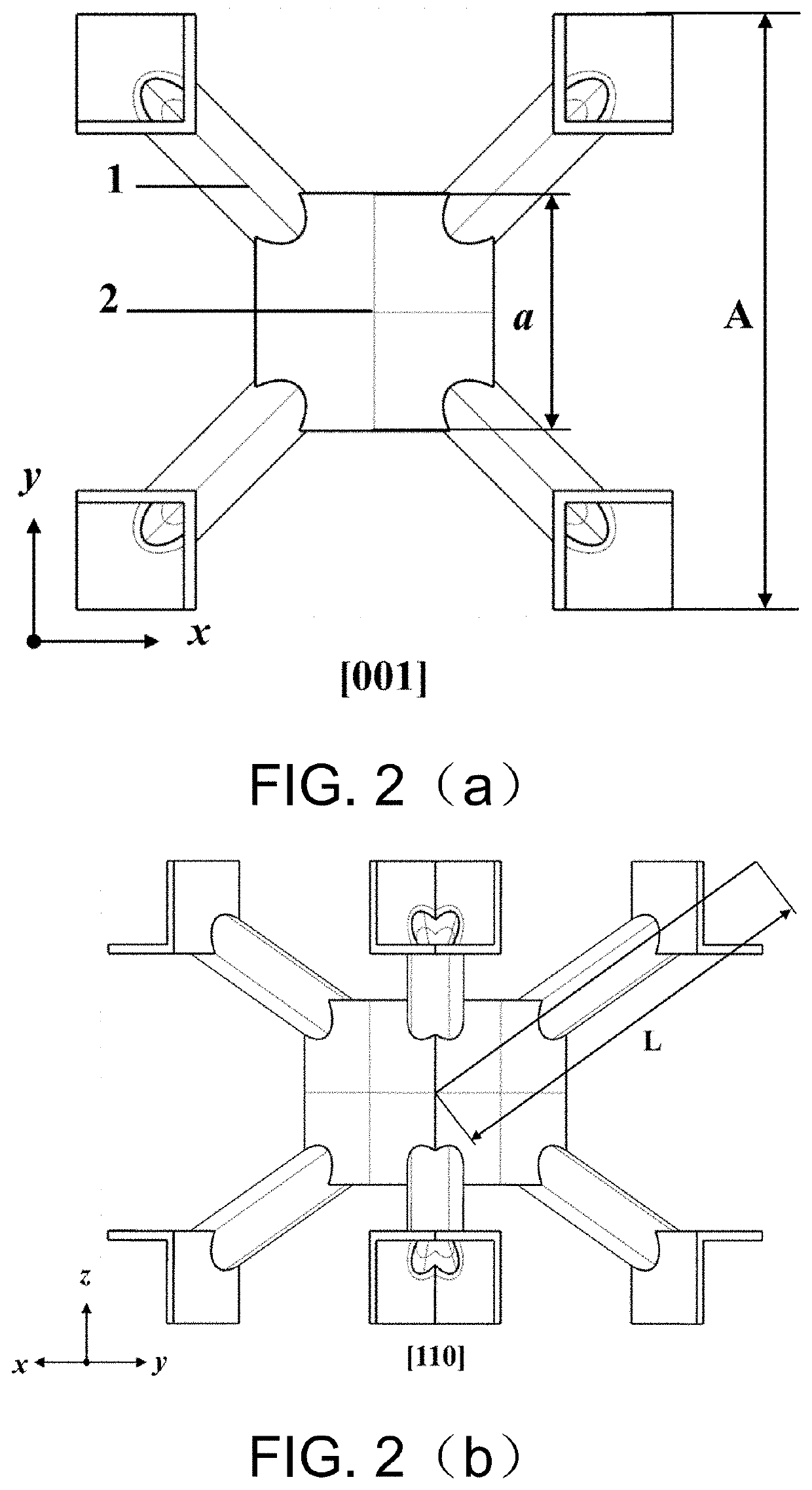 Multi-scale three-dimensional pentamode metamaterial and additive manufacturing method thereof