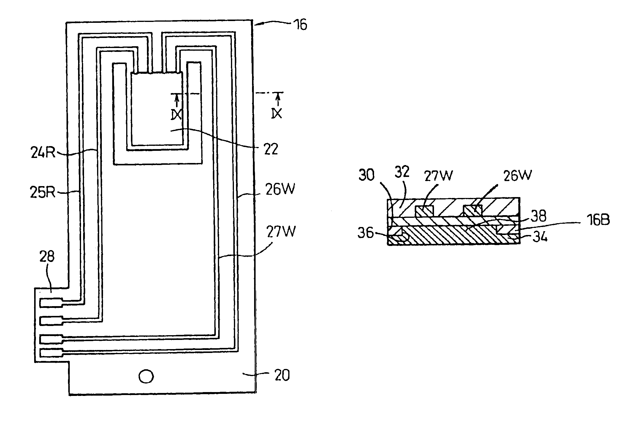 Head suspension having reduced heat deformation