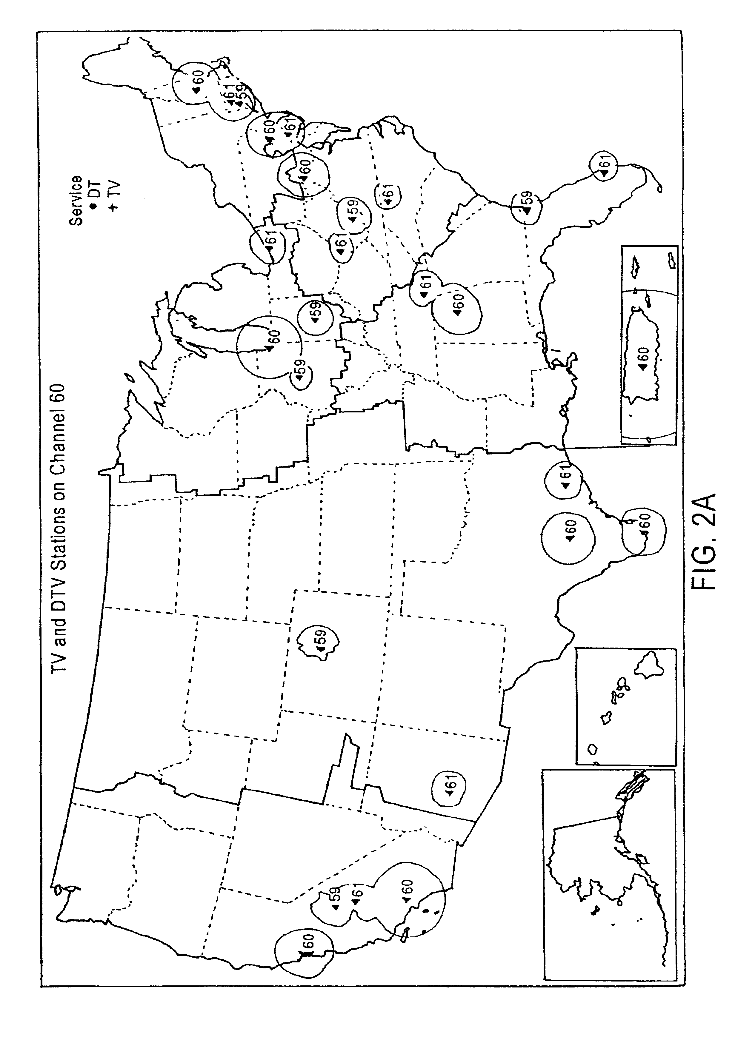 Methods and apparatus for utilizing radio frequency spectrum simultaneously and concurrently in the presence of co-channel and/or adjacent channel television signals