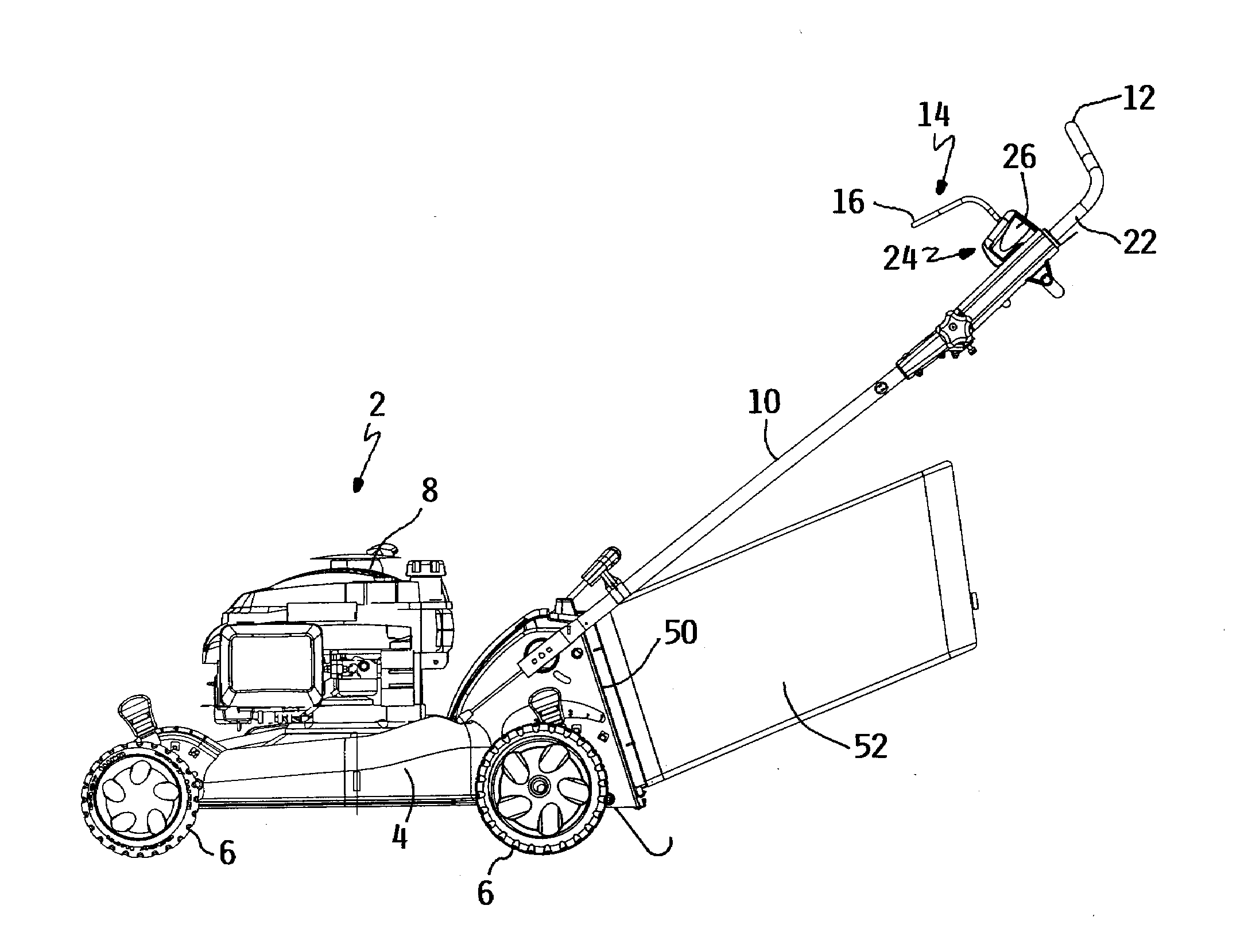 Control system for outdoor power equipment