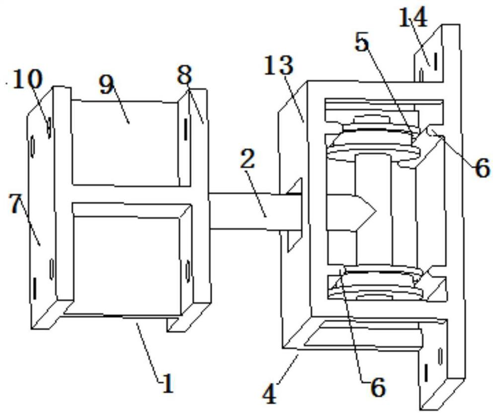 An auxiliary device for maintaining horizontal movement and its processing method