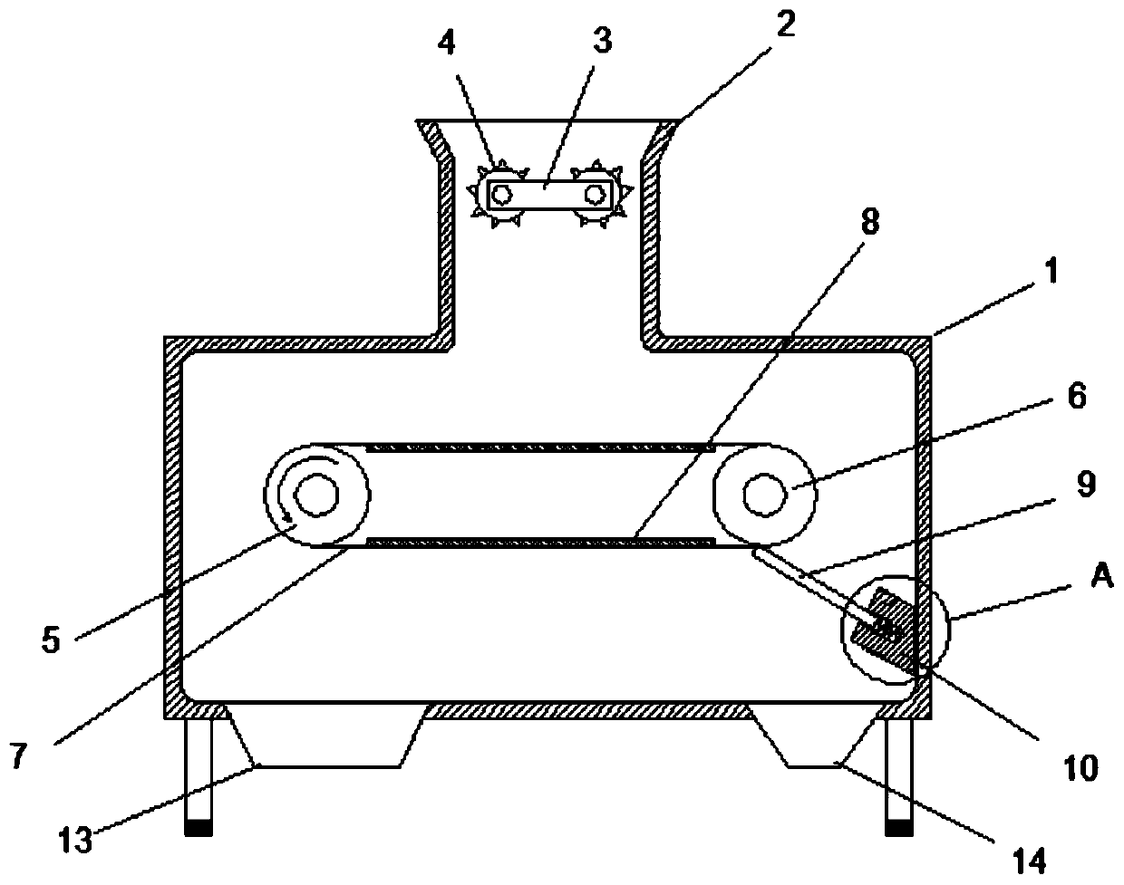 Magnetic separation equipment and magnetic separation method for quartz sand