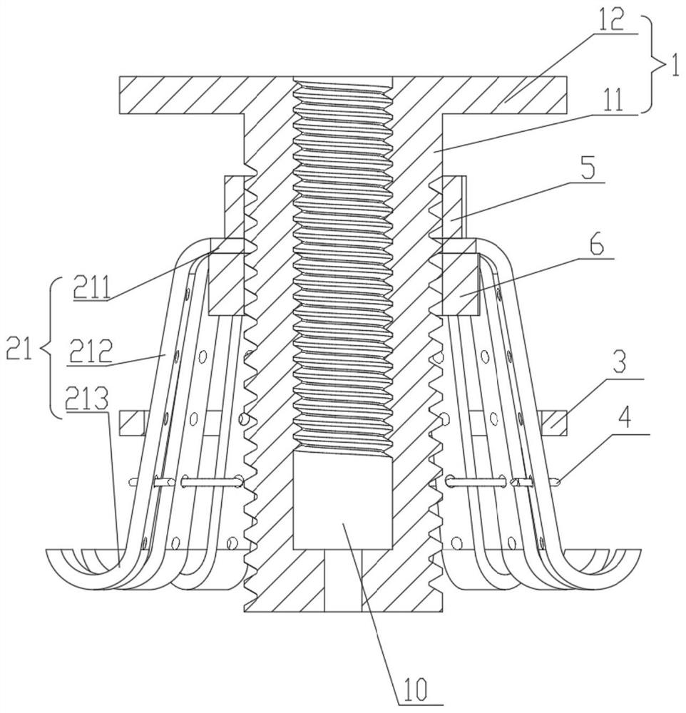 Large-board square cabin everywhere installation structural member and installation method thereof