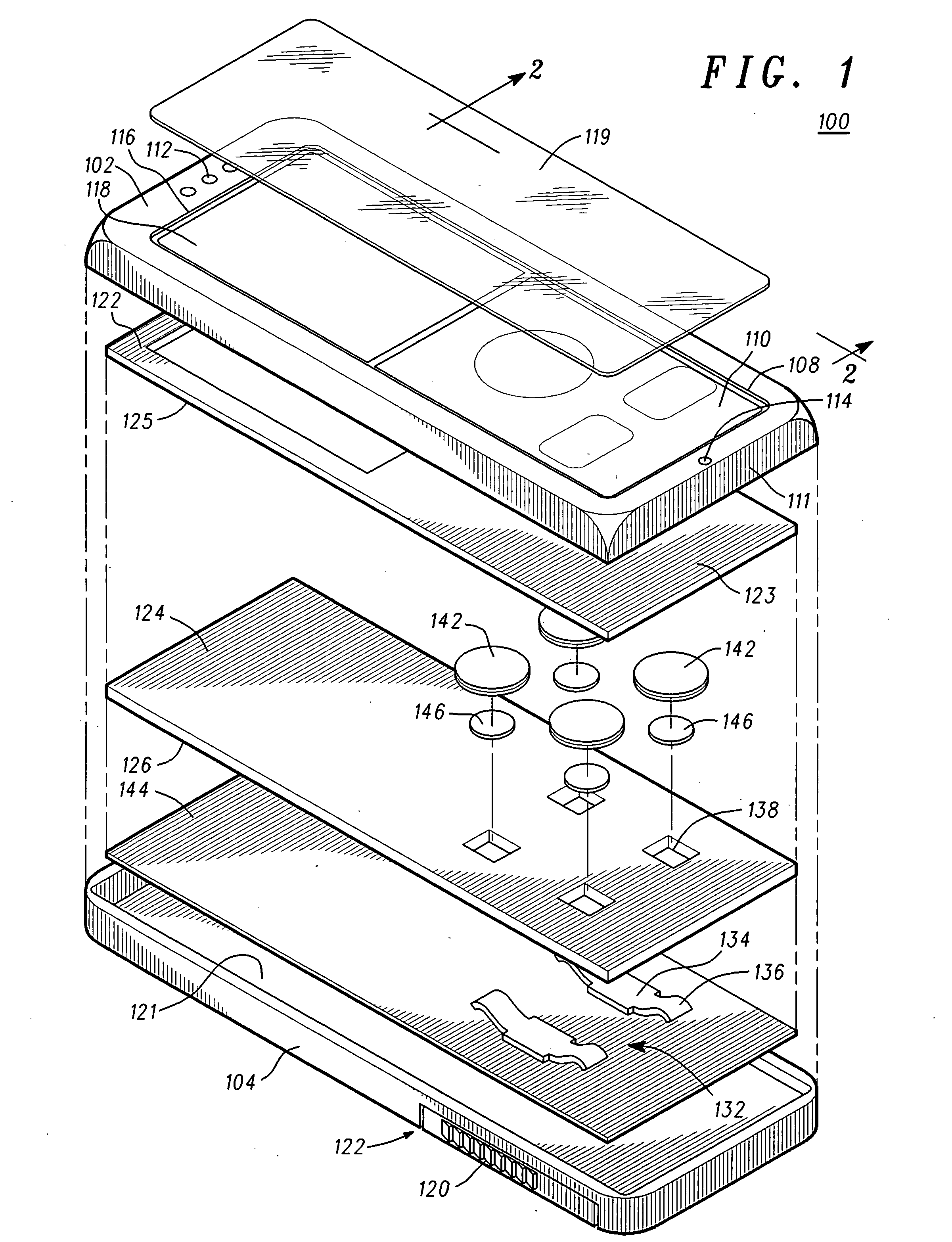 Electronic device providing tactile feedback