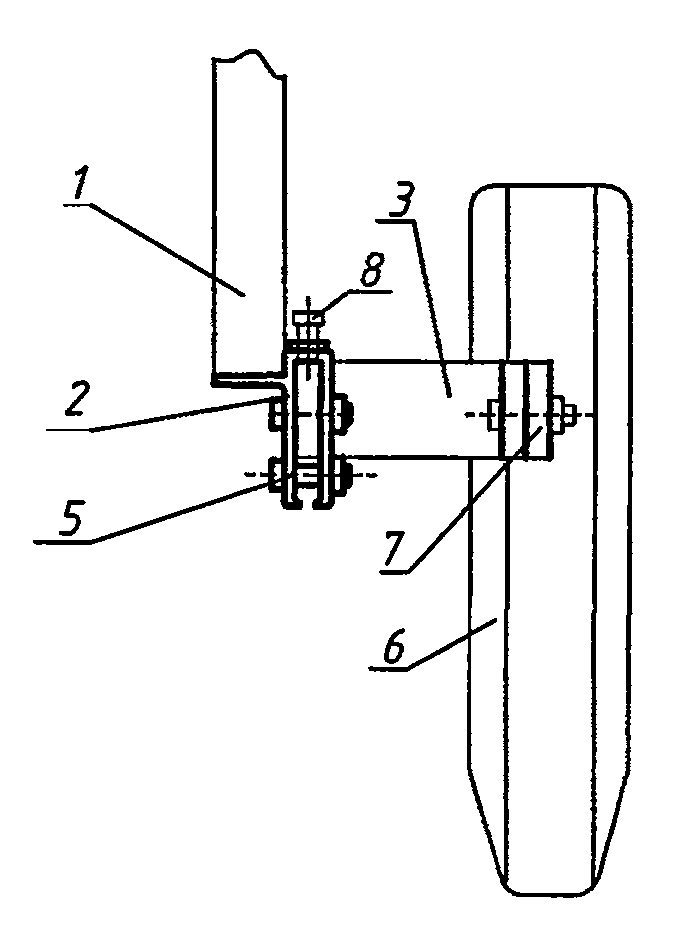 Sliding-raising mechanism of ditcher