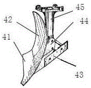 Moldboard plow structure assembly