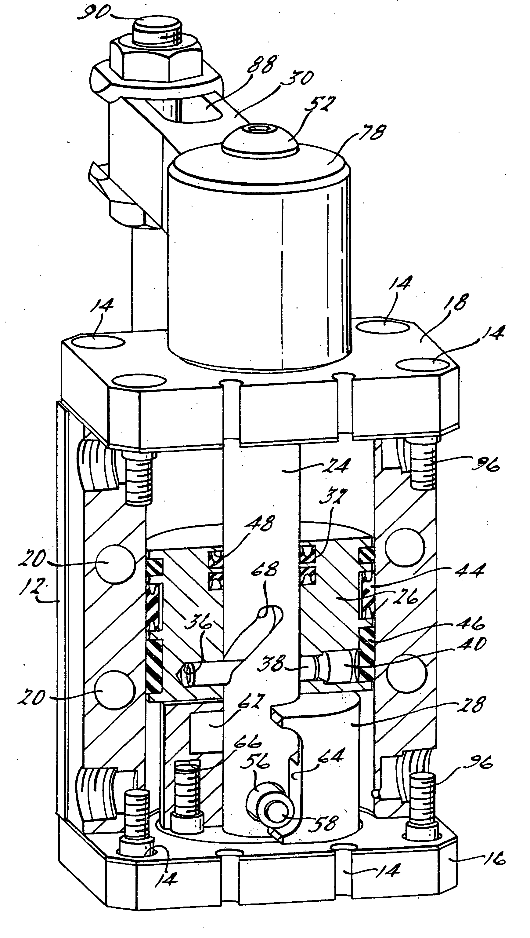 Swing cylinder