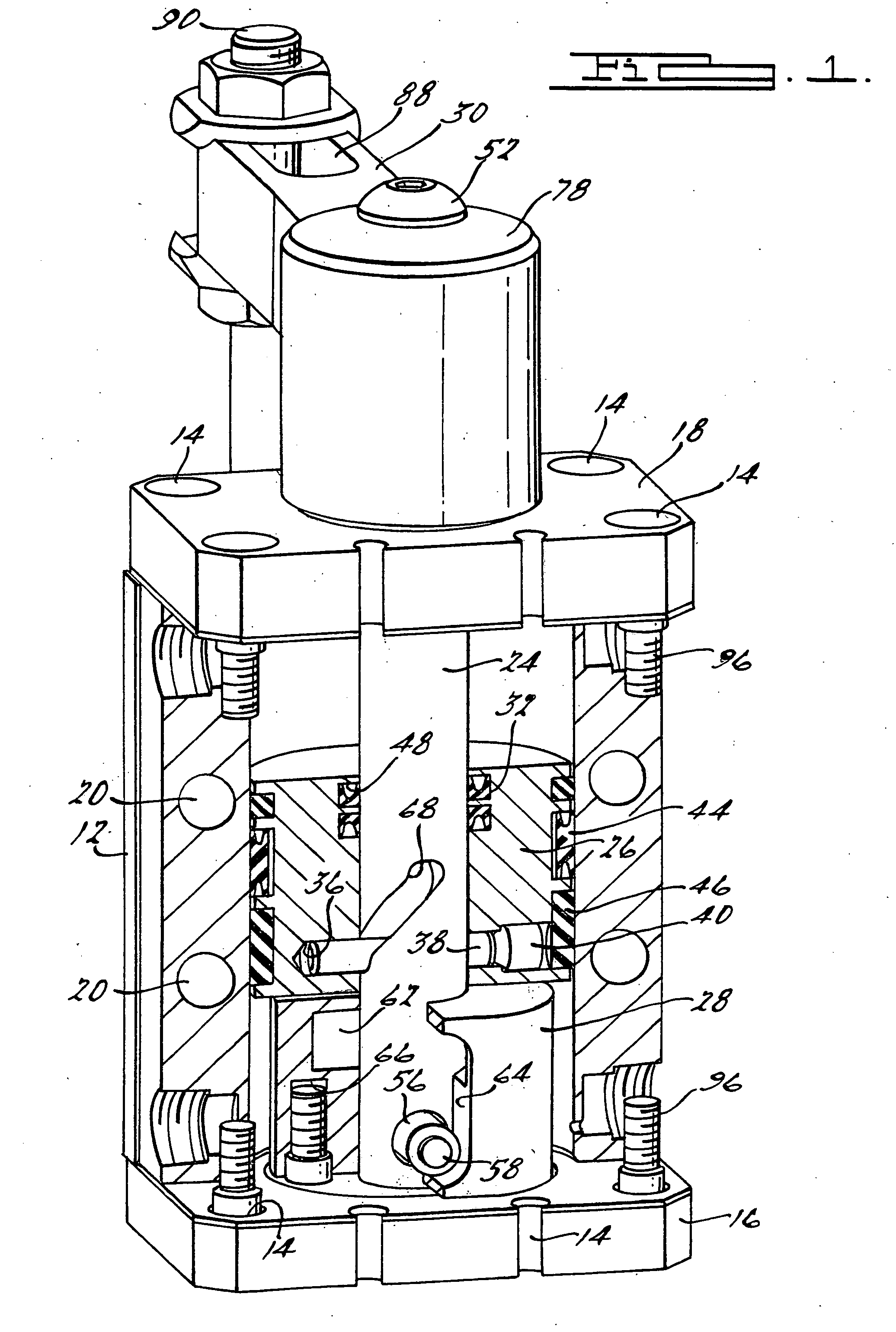 Swing cylinder